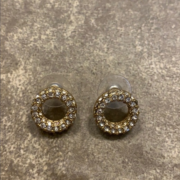 New Kate Spade Platform Chain Stud Earrings - Picture 3 of 4